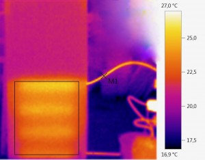 Thermal interactiv panel 25 mm